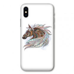 Coque pour Samsung Galaxy A01 Ethniques Cheval Color B