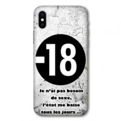 Coque pour Samsung Galaxy A01 Humour 18 ans