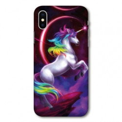 Coque pour Samsung Galaxy A01 Licorne Arc en ciel