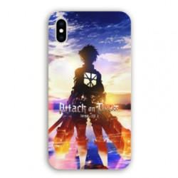 Coque pour Samsung Galaxy A01 Manga Attaque titans Soleil