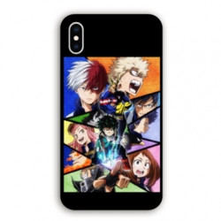 Coque pour Samsung Galaxy A01 Manga My hero academia noir