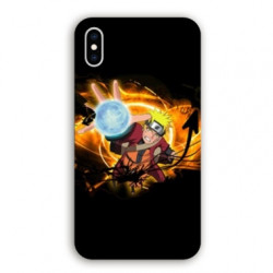 Coque pour Samsung Galaxy A01 Manga Naruto noir