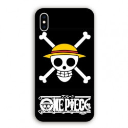 Coque pour Samsung Galaxy A01 Manga One Piece tete de mort