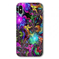 Coque pour Samsung Galaxy A01 Psychedelic colore