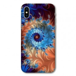 Coque pour Samsung Galaxy A01 Psychedelic Spirale