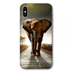 Coque pour Samsung Galaxy A01 savane Elephant route