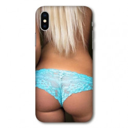 Coque pour Samsung Galaxy A01 Sexy tanga bleu