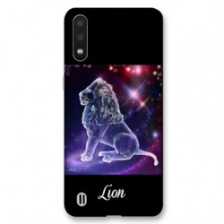 Coque pour Samsung Galaxy A01 signe zodiaque 2 Lion