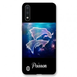 Coque pour Samsung Galaxy A01 signe zodiaque 2 Poisson