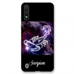 Coque pour Samsung Galaxy A01 signe zodiaque 2 Scorpion