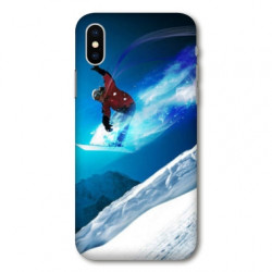 Coque pour Samsung Galaxy A01 Snowboard saut