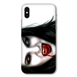 Coque pour Samsung Galaxy A01 Vampire blanc