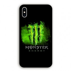 Coque pour Samsung Galaxy A01 Monster Energy Vert