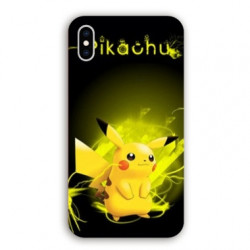 Coque pour Samsung Galaxy A01 Pokemon Pikachu eclair