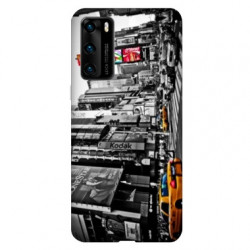 Coque pour Huawei P40 Amerique USA New York Taxi