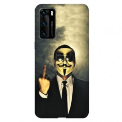 Coque pour Huawei P40 Anonymous doigt