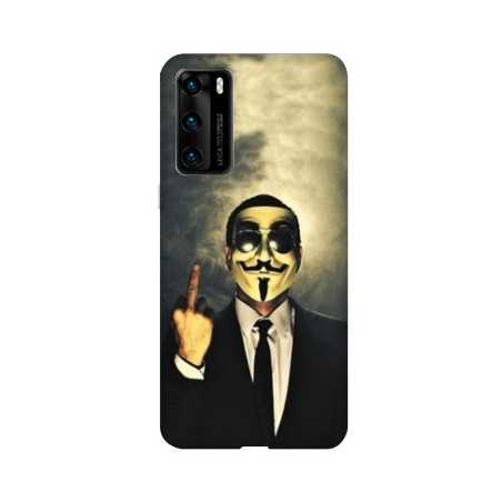 Coque pour Huawei P40 Anonymous doigt