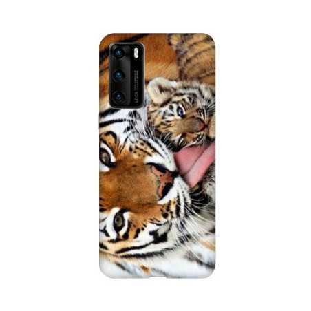 Coque pour Huawei P40 bebe tigre