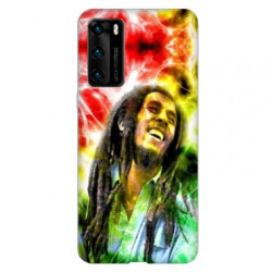 Coque pour Huawei P40 Bob Marley Color