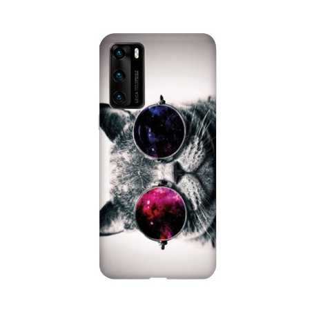 Coque pour Huawei P40 Chat Fashion