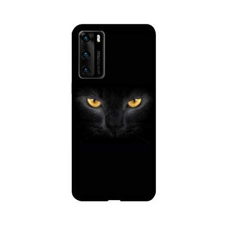 Coque pour Huawei P40 Chat Noir