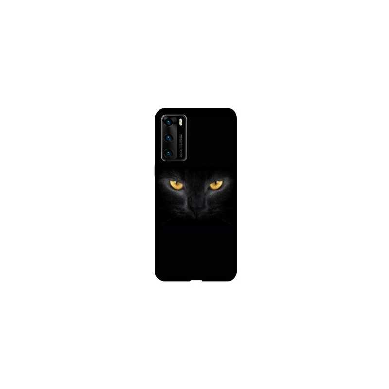 Coque pour Huawei P40 Chat Noir