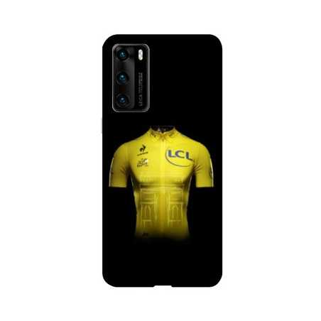 Coque pour Huawei P40 Cyclisme Maillot jaune