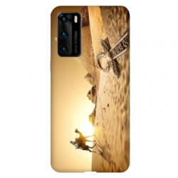 Coque pour Huawei P40 Egypte Chameau