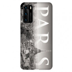 Coque pour Huawei P40 France Paris Vintage