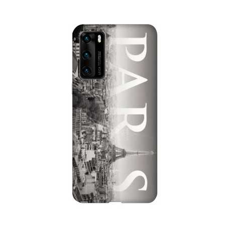 Coque pour Huawei P40 France Paris Vintage