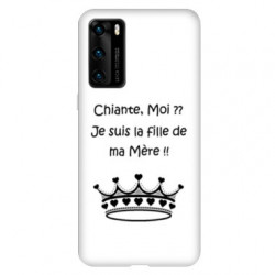 Coque pour Huawei P40 Humour Moi chiante