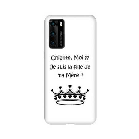 Coque pour Huawei P40 Humour Moi chiante