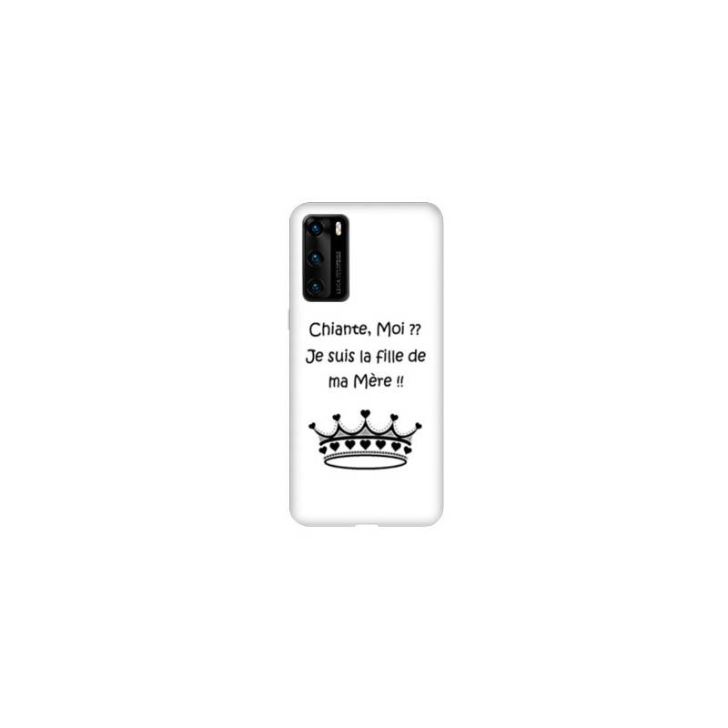 Coque pour Huawei P40 Humour Moi chiante