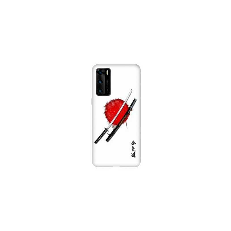 Coque pour Huawei P40 Japon épée