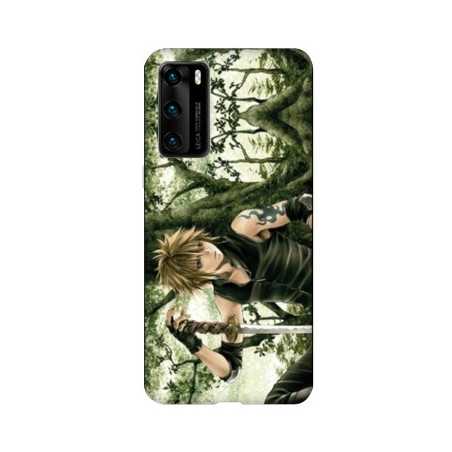 Coque pour Huawei P40 Manga bois