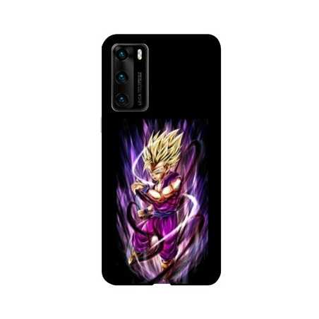 Coque pour Huawei P40 Manga Dragon Ball Sangohan violet