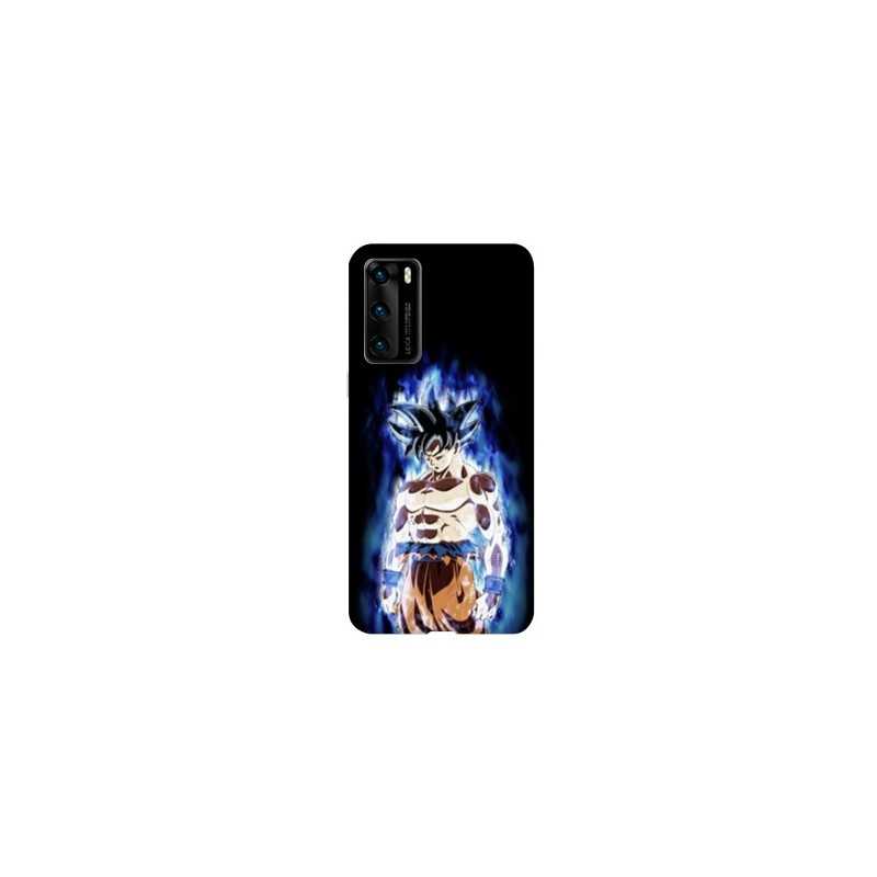 Coque pour Huawei P40 Manga Dragon Ball Sangoku Noir
