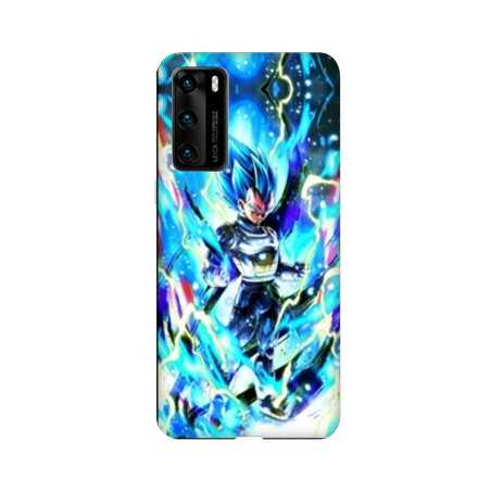 Coque pour Huawei P40 Manga Dragon Ball Vegeta Bleu