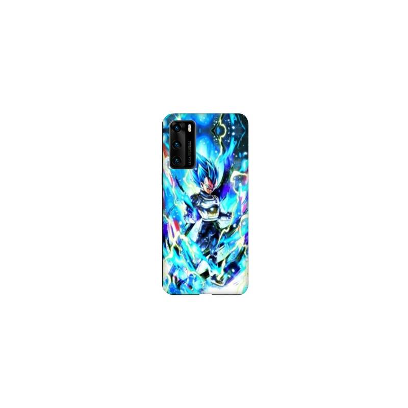 Coque pour Huawei P40 Manga Dragon Ball Vegeta Bleu