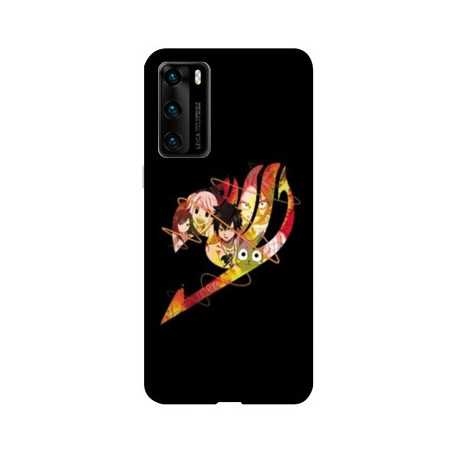 Coque pour Huawei P40 Manga Fairy Tail Logo Noir