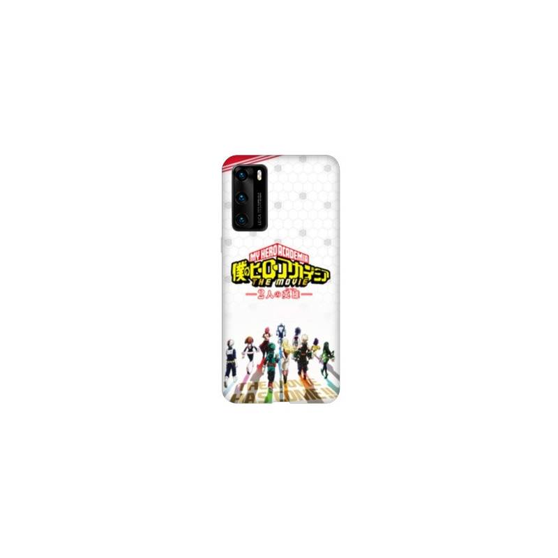 Coque pour Huawei P40 Manga My hero academia blanc