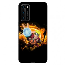 Coque pour Huawei P40 Manga Naruto noir