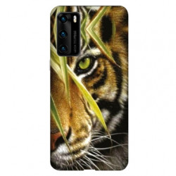 Coque pour Huawei P40 œil tigre