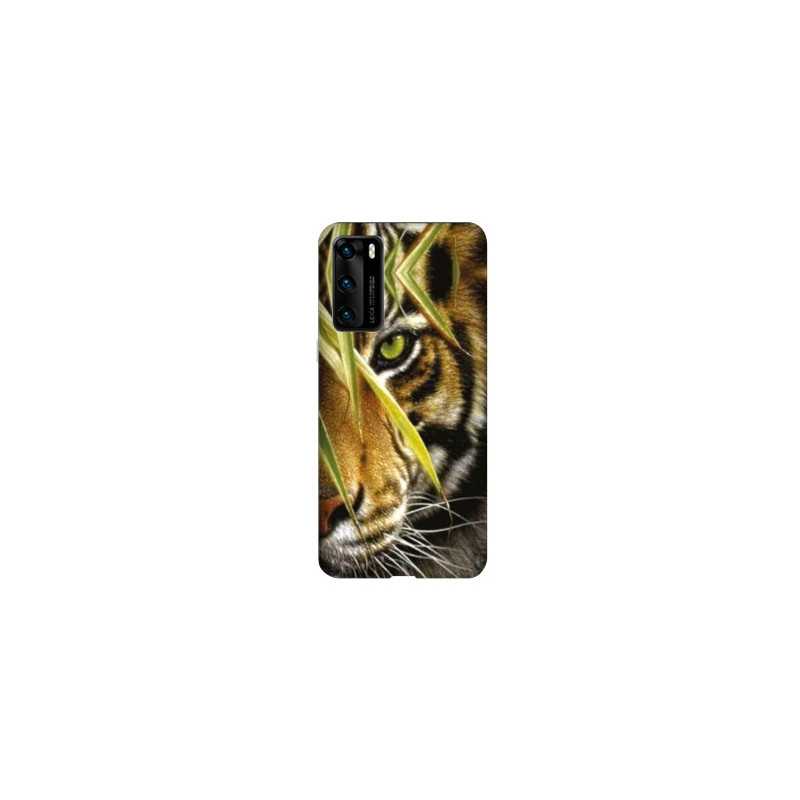Coque pour Huawei P40 œil tigre