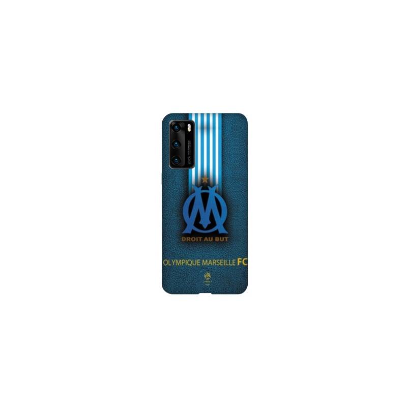 Coque pour Huawei P40 Olympique Marseille OM Bande