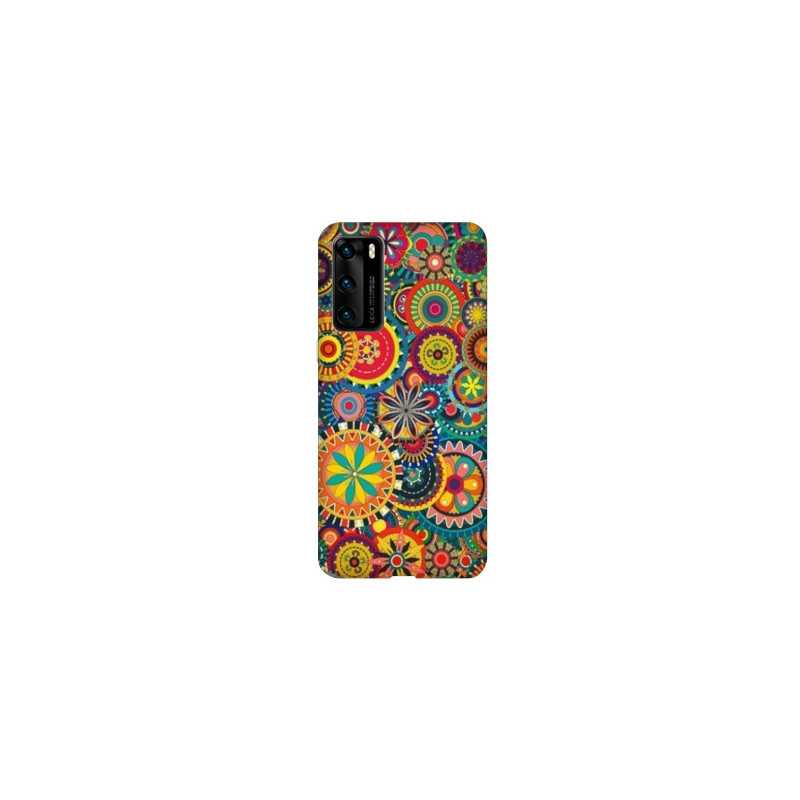 Coque pour Huawei P40 Psychedelic Roue