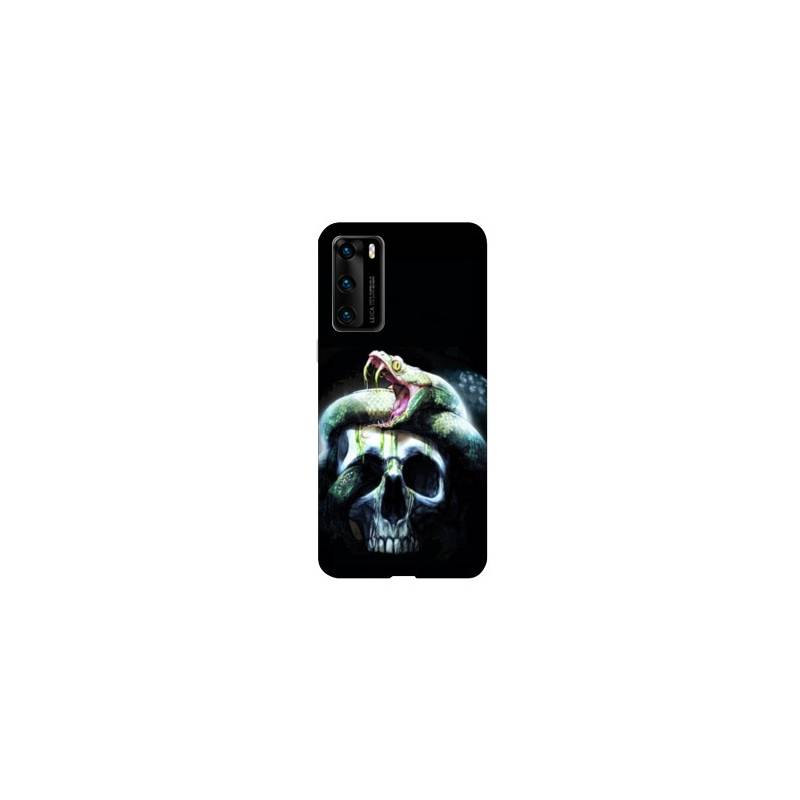 Coque pour Huawei P40 serpent crane