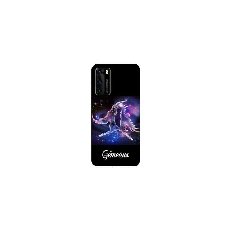 Coque pour Huawei P40 signe zodiaque 2 Gémeaux