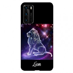 Coque pour Huawei P40 signe zodiaque 2 Lion