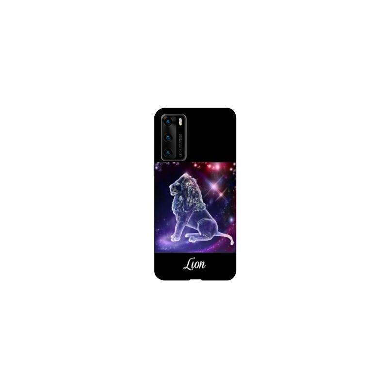Coque pour Huawei P40 signe zodiaque 2 Lion